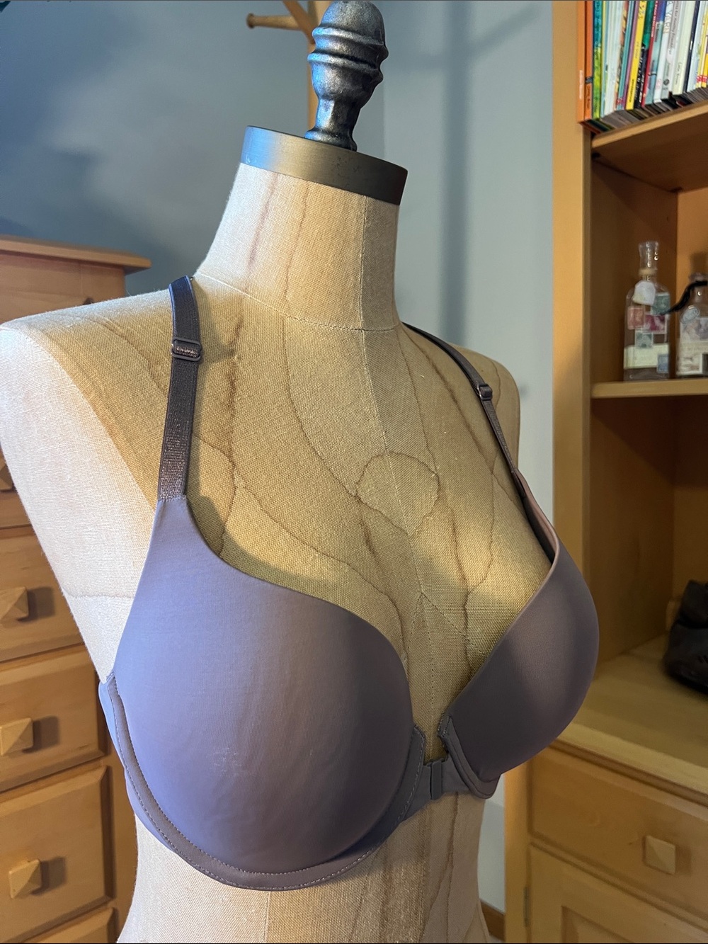Victoria's Secret Front-Close Molded T-Shirt Bra - Mauve